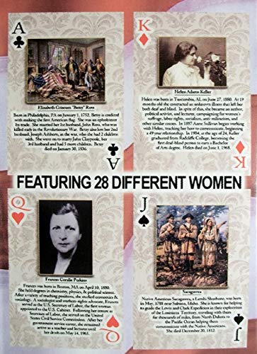Carta de Póker Mujeres en la Historia de EE.UU. miniatura 2