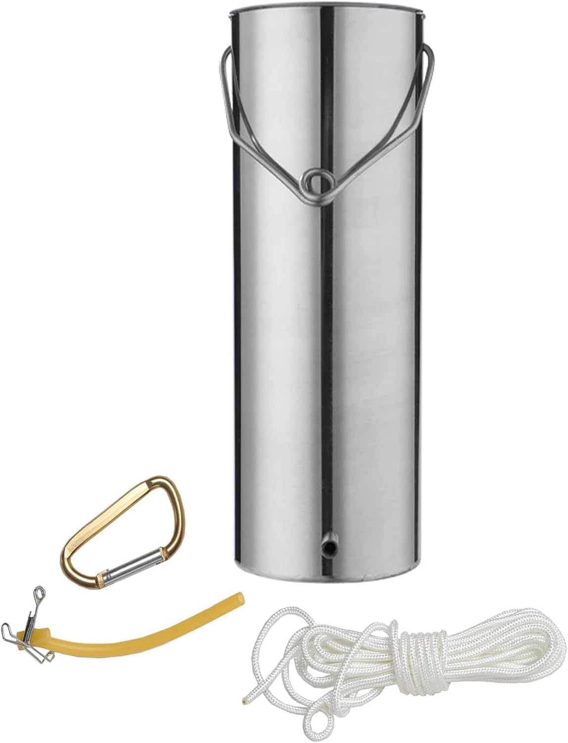 Seau d'échantillonnage en acier inoxydable 304 de qualité