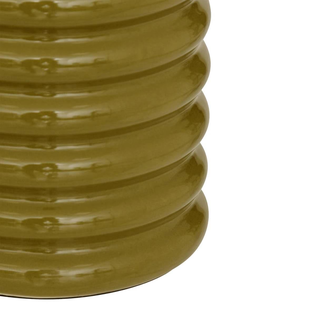 Atmosphera Créateur d'intérieur - Lampe à Poser en Céramique Vinus 69cm Kaki