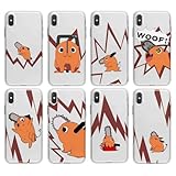 チェンソーマン ポチタ スマホケース 新機種 アイフォンケース 17 全身保護 薄型 TPU 透明 多機種対応 萌えグッズ 耐衝撃 指紋防止 滑り止め 柔らかい殻 キズ防止 脱着簡単 軽量 誕生日 プレゼント 男女兼用 (07,iphone11) [並行輸入品]