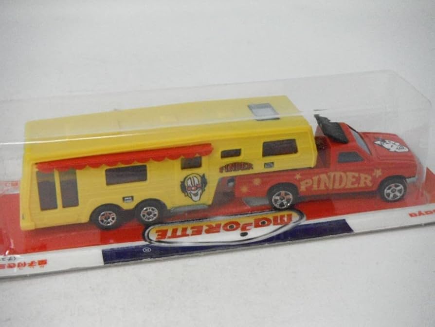 マジョレット ミニカー キャンピングカー DX トレーラー PINDER