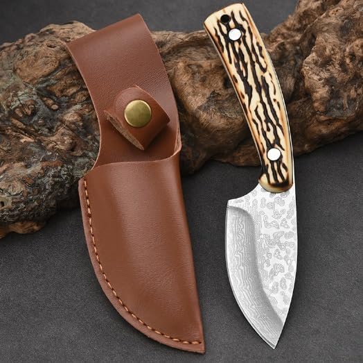 Meat Cleaver,Cleaver Knife Stainless Steel Sharp Knife，Fruit Knife，Portable Camping Knife，For Home,Outdoor Cooking