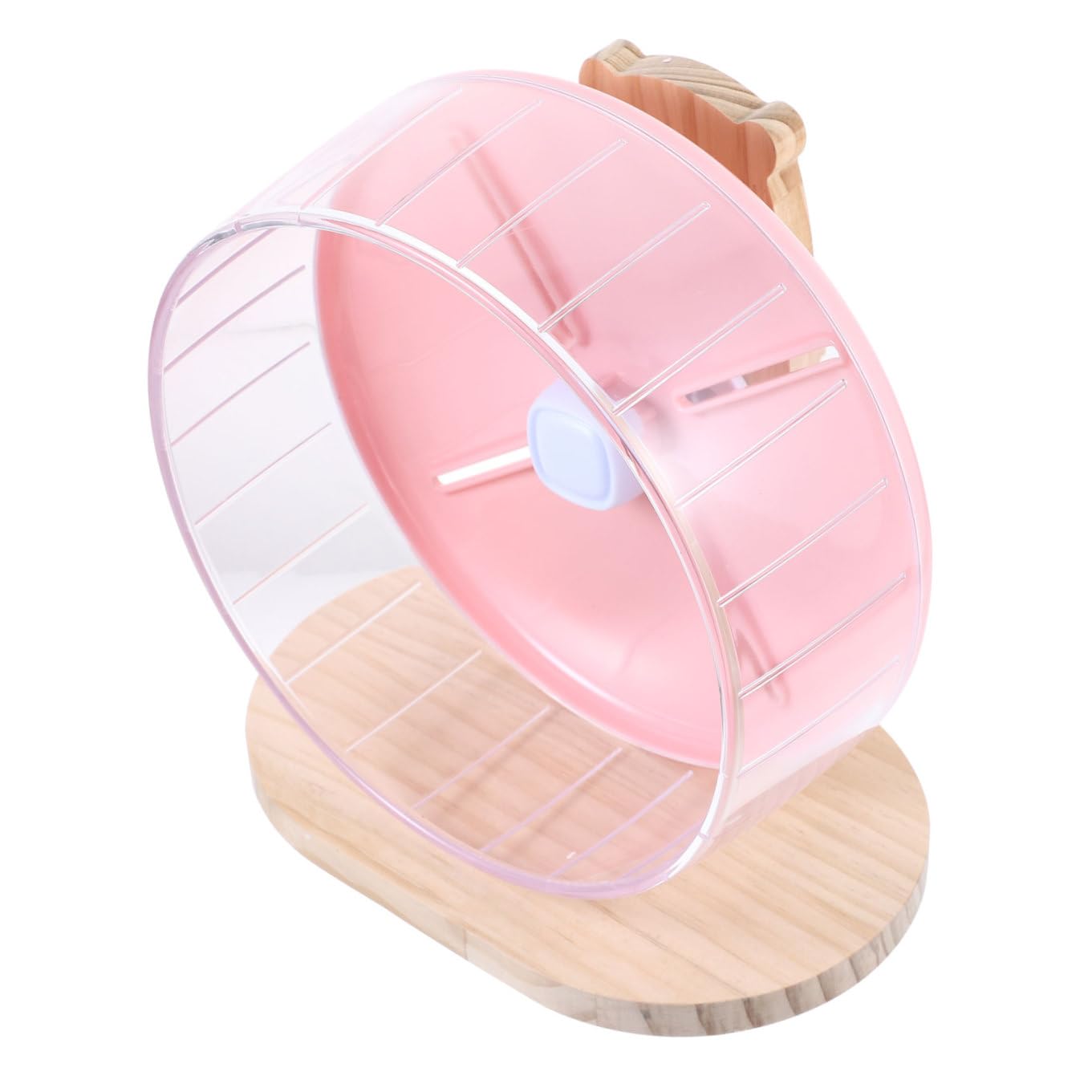 Beavorty Ruota Silenziosa per Criceti Adatta Topolini Gerbilli e Cincillà Pelosi Design Stabile e Compatto per Esercizi in Gabbia senza Rumore Notturno