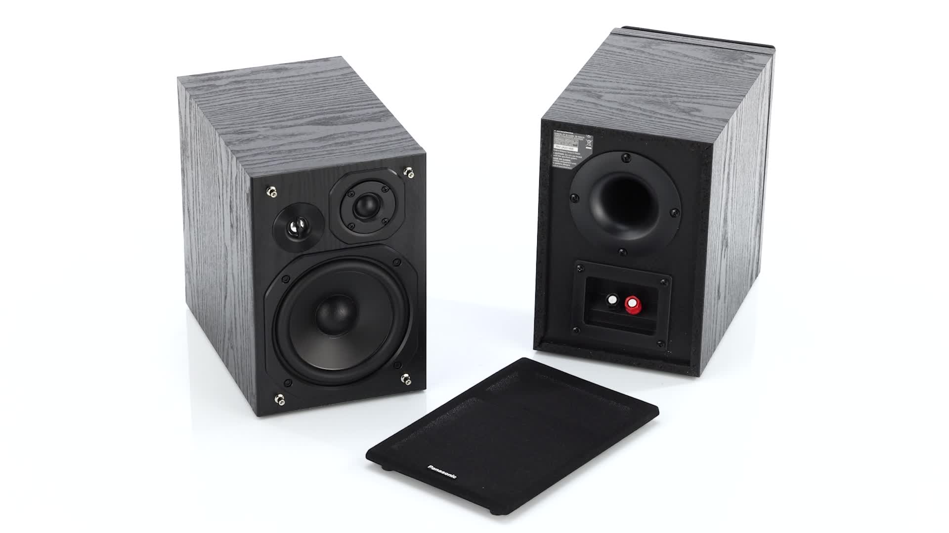 Mini-chaîne Panasonic SC-PMX90EG-S – 120W, 3 Voies, Hi-Res, Bluetooth, DAC USB, Argent – Version FR