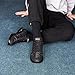 Hitmars Zapatillas Deportivas Hombre Mujer Zapatos Deportivos Running Aire Fitness Gimnasio Sneakers Negras EU 43 Imagen de Hitmars Zapatillas Deportivas Hombre Mujer Zapatos Deportivos Running Aire Fitness Gimnasio Sneakers Negras EU 43