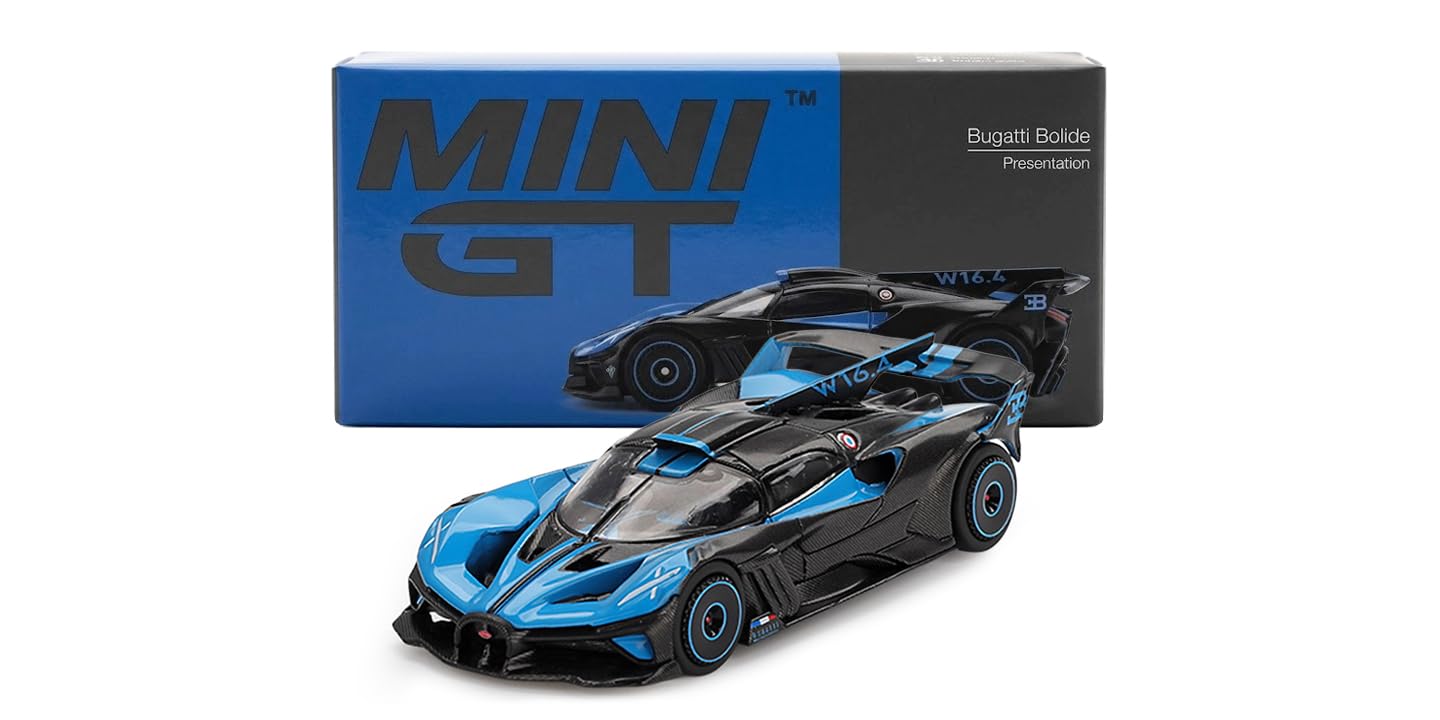 Amazon | サンリッチ (Sunrich) MINI GT 1/64 ブガッティ ボライド