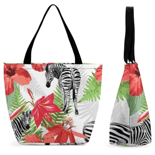 Sac à bandoulière grand format 28.5x32.5cm à grande capacité zippé
