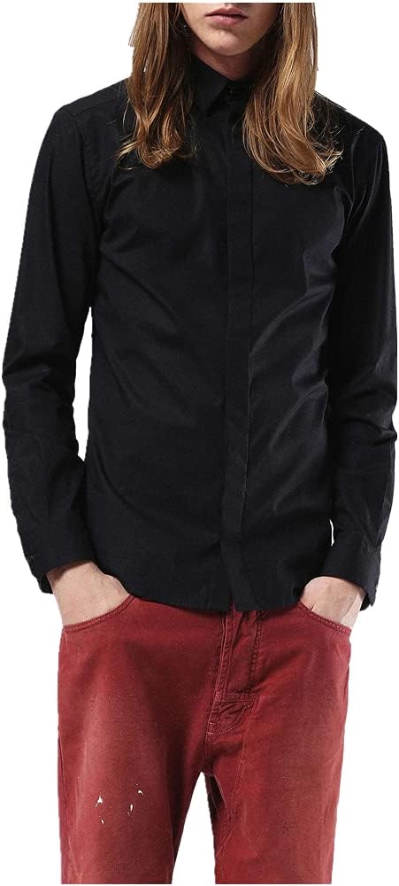 diesel mens fitted shirt