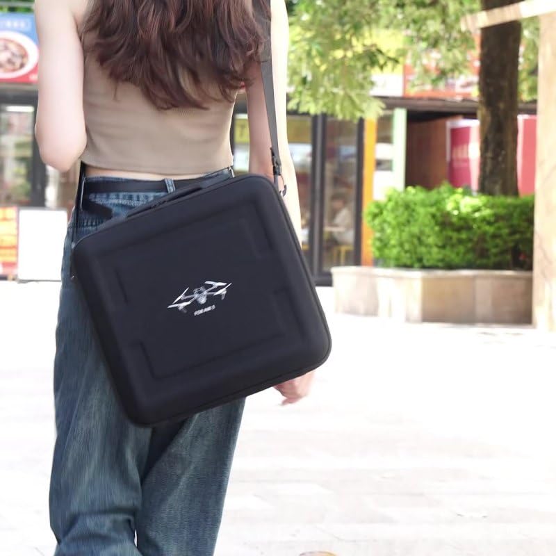 Twarda torba podróżna, torba na ramię, kompatybilna z DJI Air 3, torba crossbody, torba do przechowywania do pilota DJI AIR 3 i innych akcesoriów