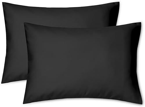 EXQ Home Juego de 2 fundas de almohada de viaje de 14 x 20 pulgadas, fundas de almohada pequeñas para almohadas de bebé de 12 x 16 pulgadas, 13 x 18