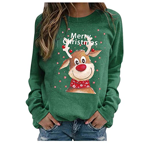 AOKASII Christmas Shirts for Women, Christmas Movie Coffee T-Shirt Women Long Sleeve Novelty Graphics with Saying Funny and Cute Tee Tops