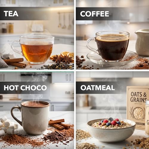 Image of OVENTE 1.7L Stainless Steel Electric Kettle, 1500W Power, White KS777W | Fast Boiling Heater, BPA Free, Cordless Body Design, Auto Shut-Off, Boil-Dry Protection, Indicator Light and Removable Filter