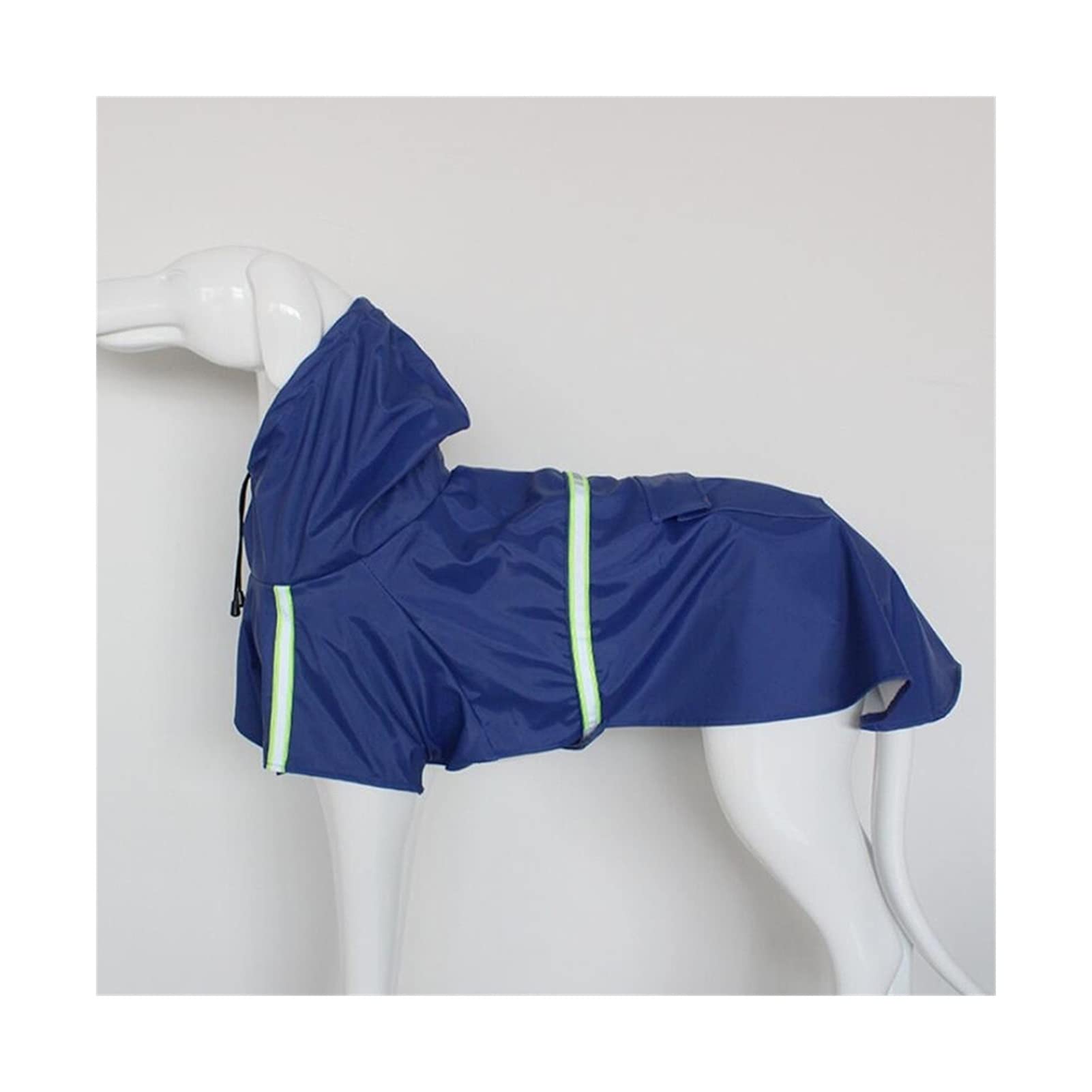 Poncho pour chiens à capuche bleu idéal balade sous la pluie
