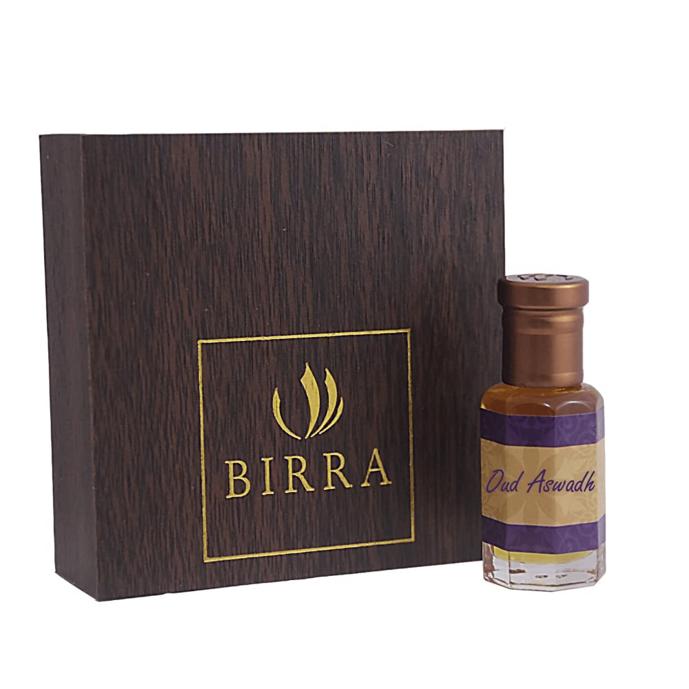 BIRRA Oudh Aswad 12Ml, Attar For Men & Women Active, Legend, Intense