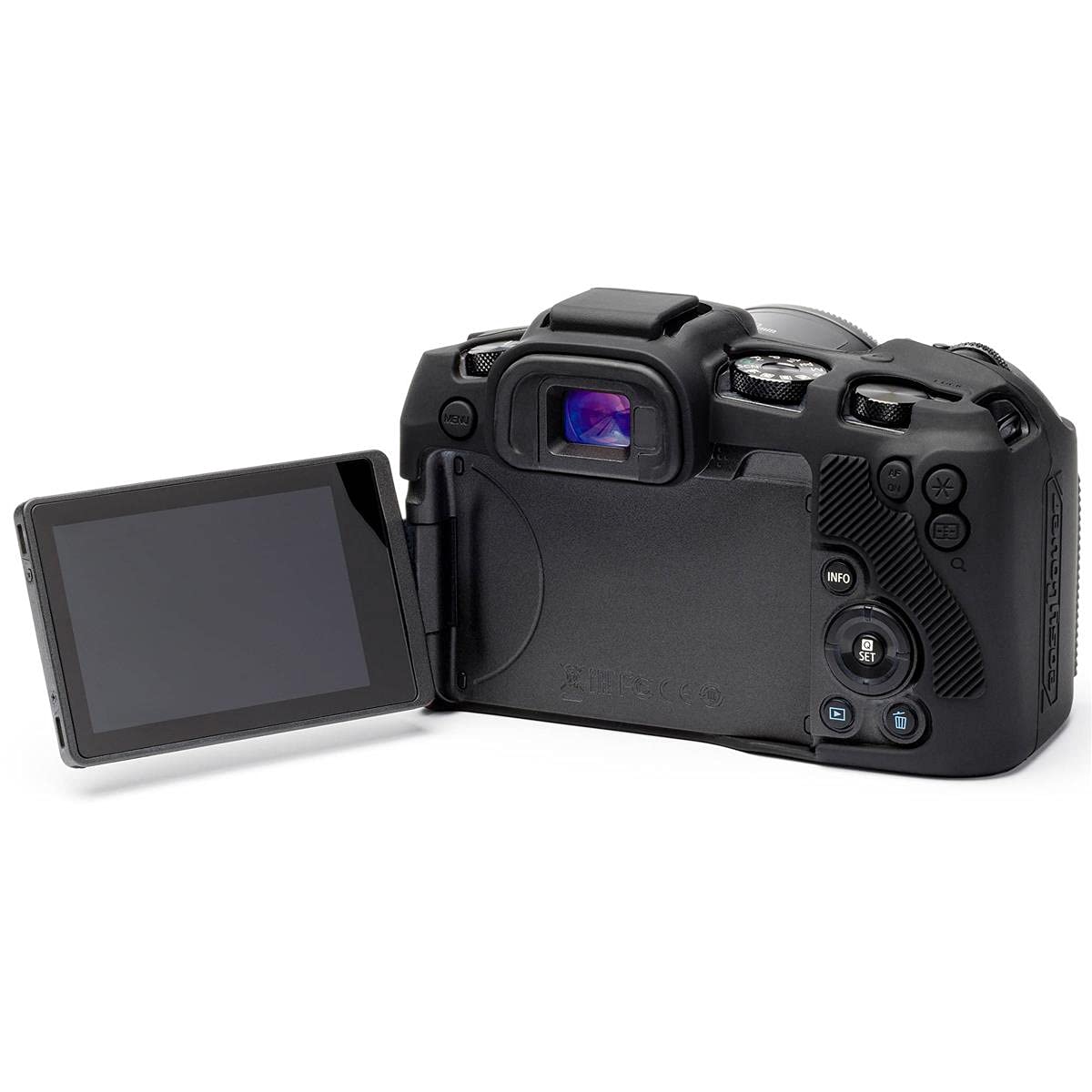 easyCover - Funda de Silicona para cámara - Protección para tu cámara - Canon RP - Negro