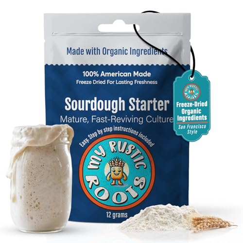 MY RUSTIC ROOTS Mature Sourdough Starter Culture – All Natural