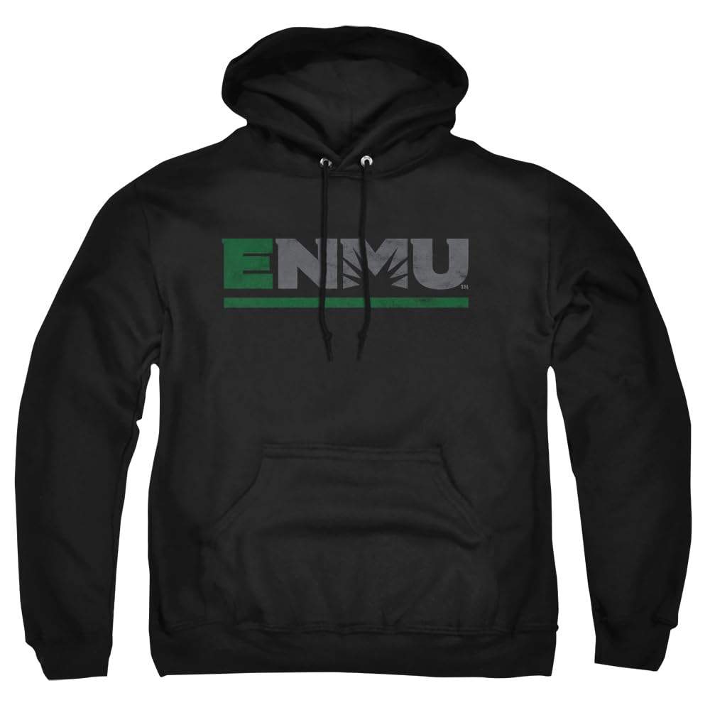 LOGOVISION Official Collegiate Distressed Primary Logo Adult Pullover Hoodie Collection — view 14