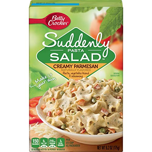 Pasta Salad Variety Pack of 5 | Suddenly Salad Pasta Salads | Chipoltle Ranch | Ranch Bacon | Creamy Parmesen | Creamy Italian | Classic | Snack Fun Shopping Pad