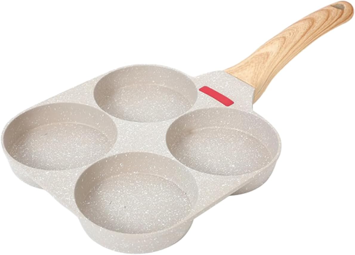 Cabilock Household Non Stick Cup Egg Frying Pan Multi Functional Omelette Maker Premium Cookware for Breakfast Easy to Clean for Home and Restaurant Use