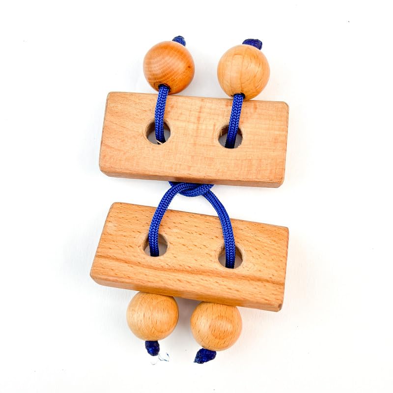 Mother Touch Toys | Sankalpa Saakshar, Wooden String Puzzle, Cognitive Skills, Imagination, and Problem-Solving for Ages 6 and Up | Fun & Educational Brain Teaser for All Ages, Disentanglement Puzzle (B0D1C1ZMTB) Amazon Price History, Amazon Price Tracker