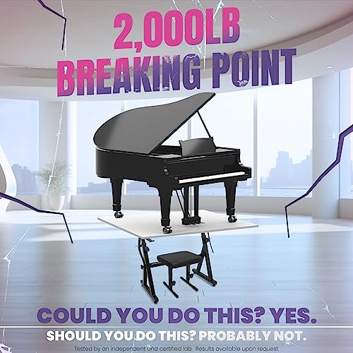 Liquid Stands Piano Keyboard Stand And Bench Set - Portable Heavy Duty Digital Piano Stand For 54-88 Key Electric Pianos & Adjustable Piano Bench, Chair, Stool - Sturdy Keyboard Music Stand And Seat #TOP1