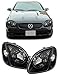 Produktbild Carparts-Online 13116 Klarglas Scheinwerfer mit Blinker schwarz