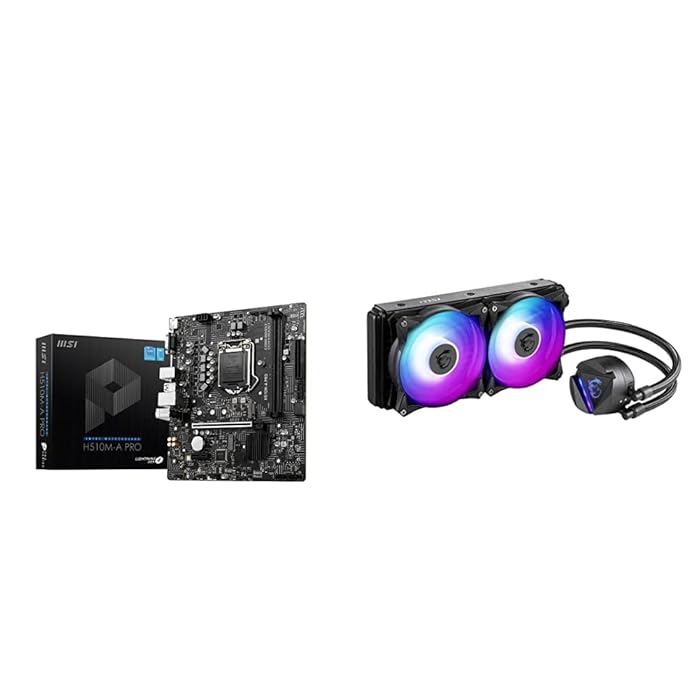 Buy MSI H510MA PRO MicroATX Professional Motherboard with MSI MAG