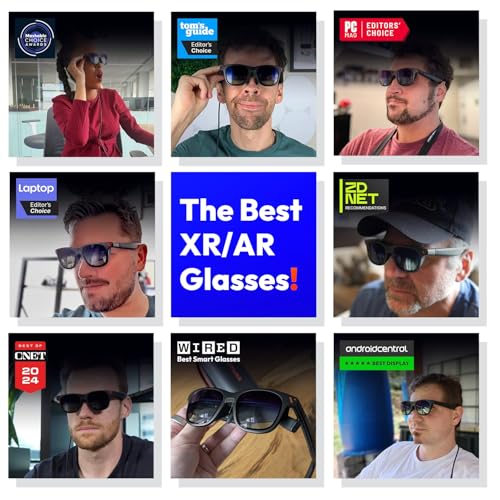 VITURE Pro XR/AR Glasses, 135" 120Hz 1000Nits Display, Harman Audio,Electrochromic Film,Myopia Adjustments,for iPhone 17/16/15/Android/Mac/PC/Steam Deck-Used Like New by VITURE - Image 2