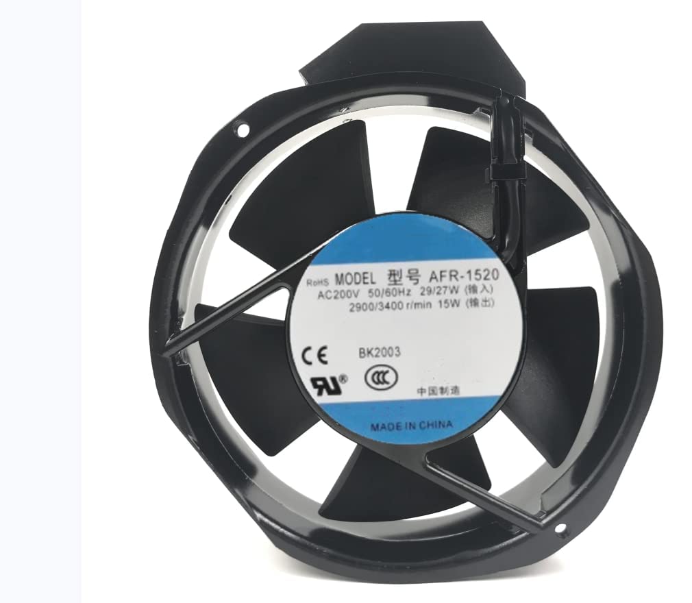 FCARUMIQP 200V 27W 17238 Cooling Fan 172X150X38mm