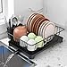 Produktbild LIMITADA Abtropfgestell Geschirr Edelstahl,Abtropfgestell Geschirr Schwarz,Geschirrständer Abtropfgestell,Geschirrständer für die Küchentheke,Trockenständer Geschirrständer Abtropfgestell