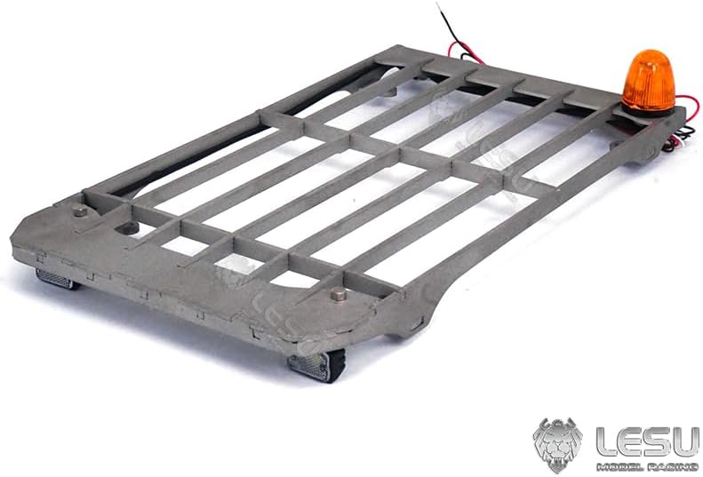 TOUCAN RC HOBBY Metal Cabin Roof Safety Net Light 1/14 LESU RC Hydraulic Wheeled Excavator A0006