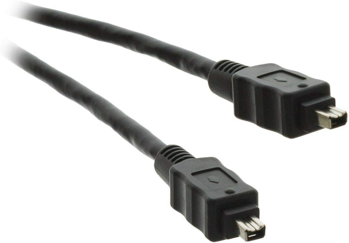 4-4 Pin Firewire Cable, DV Video Cable Cord Lead for JVC Everio Camcorder VC-VDV204 U