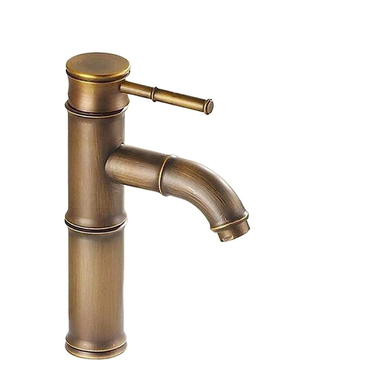 Robinet laiton eau chaude et froide contre les éclaboussures de lavabo