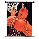 Slam Dunk Anime Fabric Wall Scroll Poster (16' x 23') Inches [A]-Slam Dunk-20