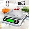 YBVXYV Bilancia da Cucina Professionale 40kg bilancia cucina ad Alta Precisione 1g Bilancia per Alimenti con Display LCD Bilancia Elettronica Funzione Tara Conteggio PCS e 6 Unità