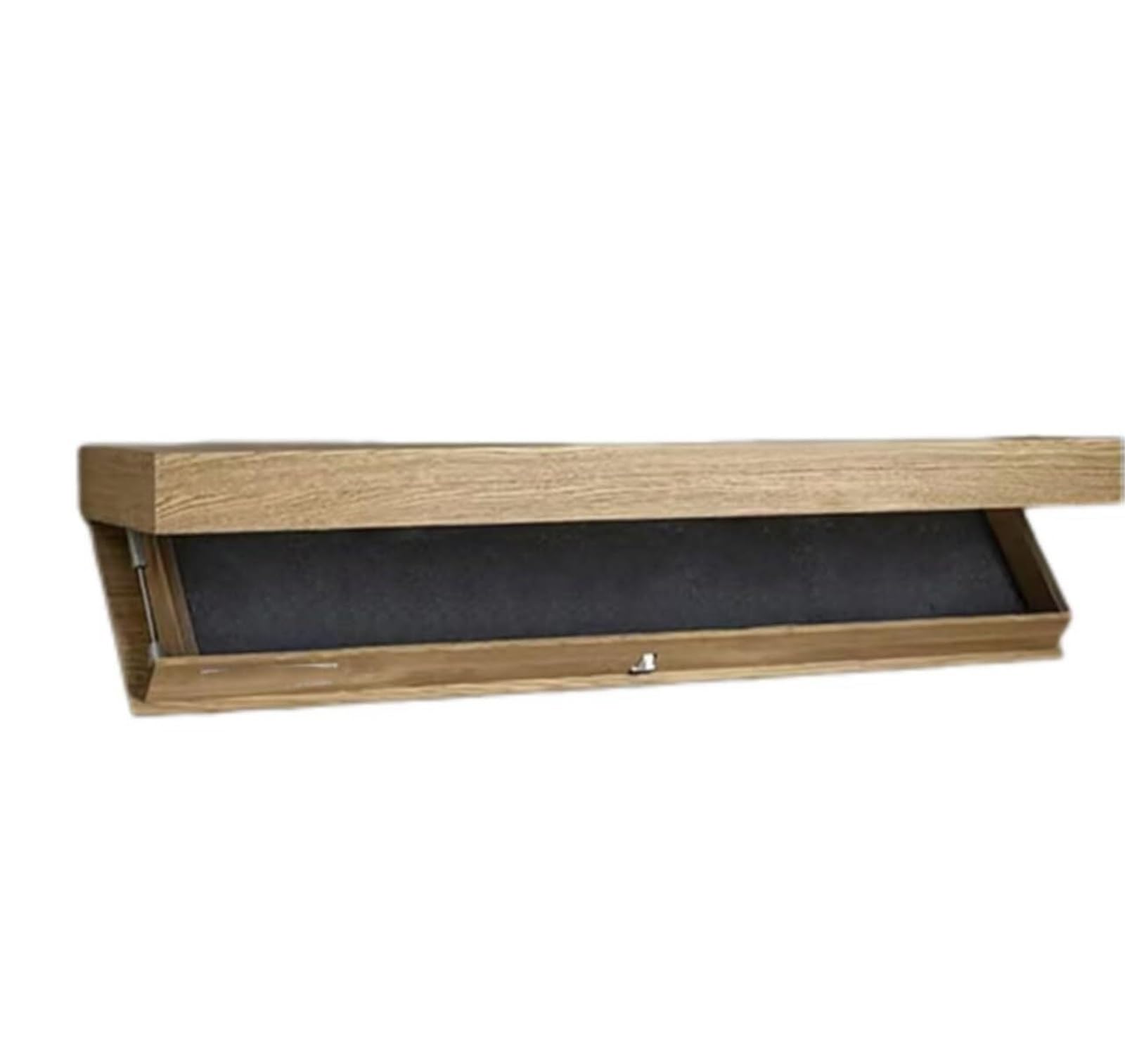 Generico Mensole Sospese in Legno, Mensola da Parete Mensola con scomparto segreto, mensola galleggiante nascosta, mensole galleggianti cassetto, for soggiorno o ufficio(Wood Color)