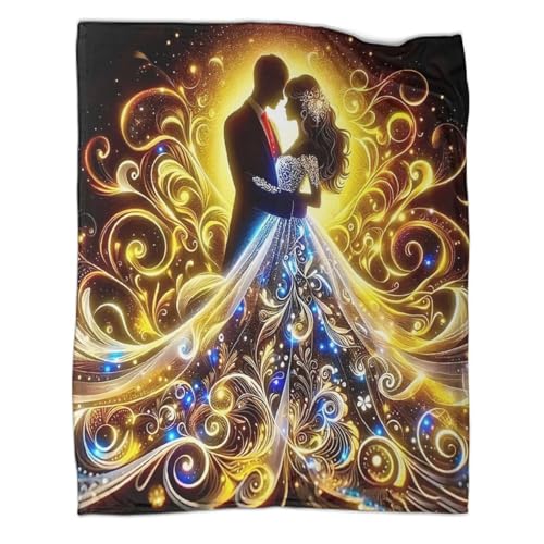 Couverture de lit chaude microfibre imprimée 3D plaid canapé 180x200cm