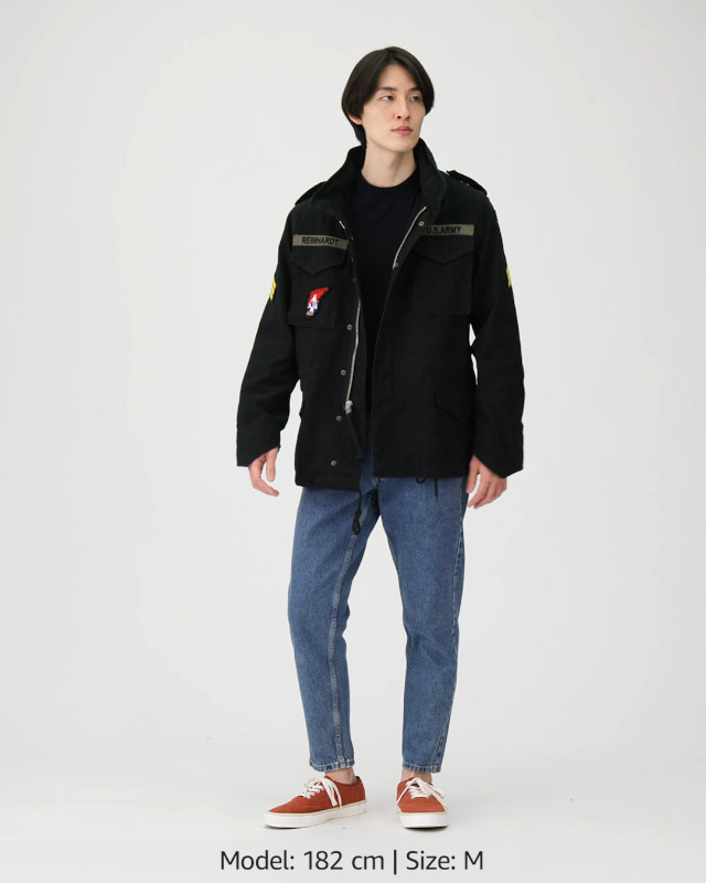 Amazon | [ヒューストン] CUSTOM M-65 JACKET(LENNON) | コート 