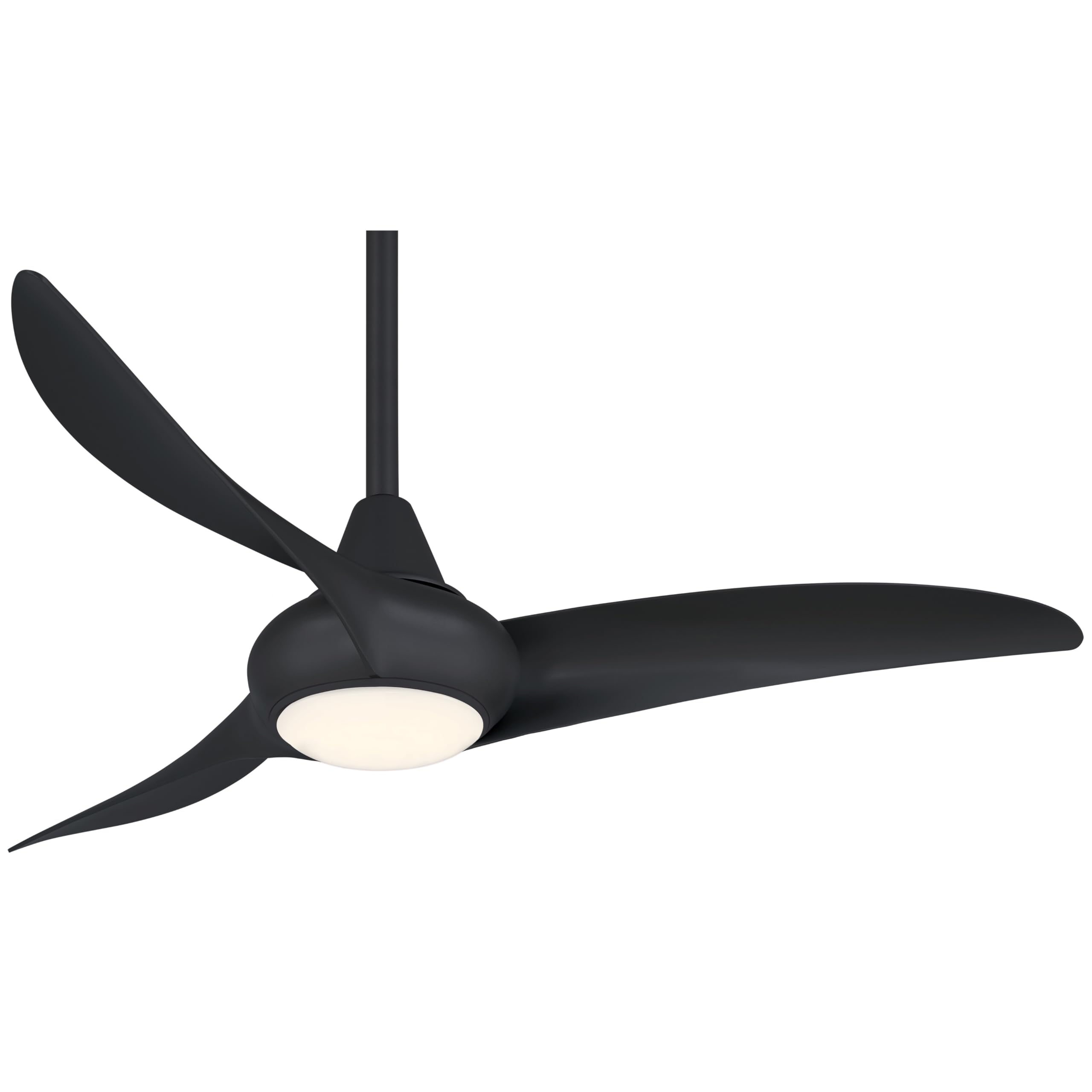 Minka-Aire F845-CL Light Wave 44" Ceiling Fan with LED Lights & Remote, Coal