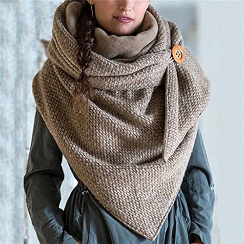 Foulard écharpe d'hiver femmes à pois pour sorties casual chic et bureau