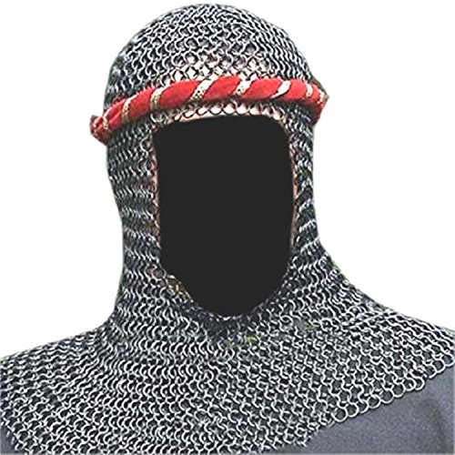 Coif sca standard noir rustique, le cadeau médiéval idéal pour passionné
