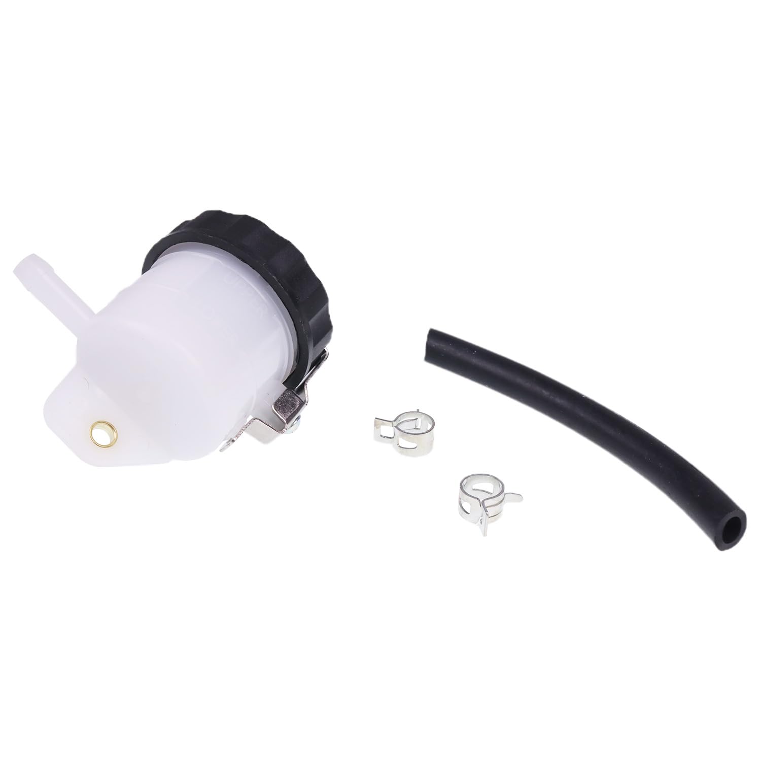 Lesurey Front Brake Pump Fluid Reservoir Tank w/Bracket 59740-47H10 59740-47H00 Compatible with Yamaha FZS 600 YZF-R1 YZF-R6 YZFR1 YZFR6 R1 R6 Suzuki