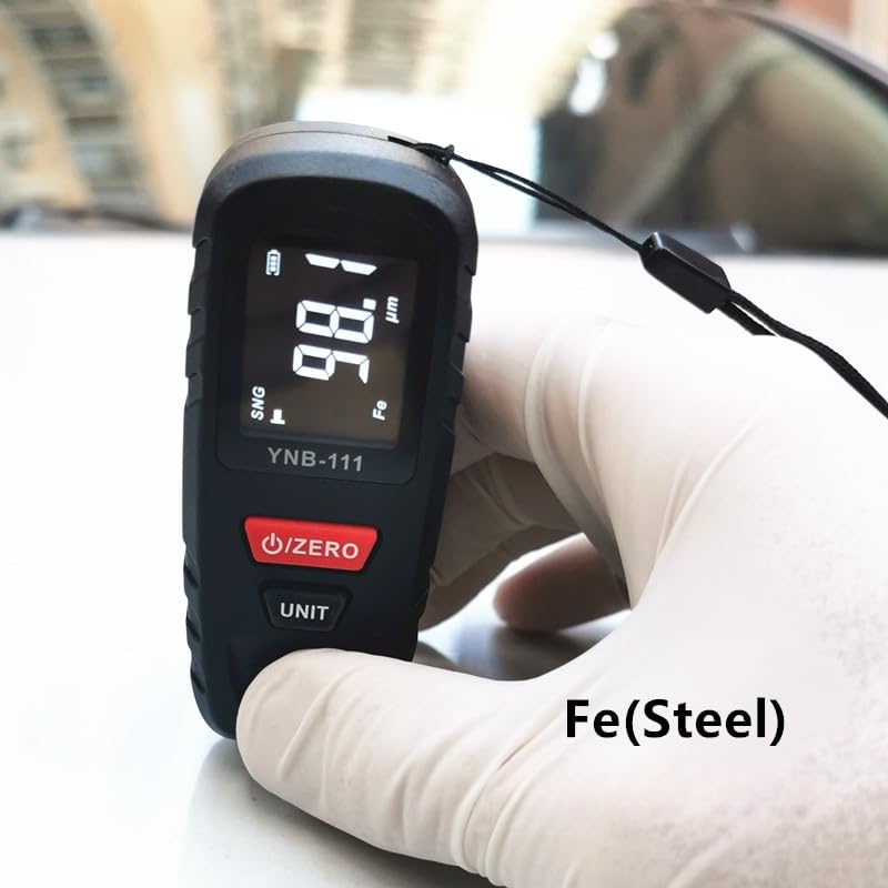Lackdickenmessgerät Auto 0-2000µm Fe NFe Zn