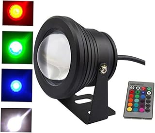 Angoily Lâmpada LED Para Piscina Luzes Subaquáticas Para Piscinas Luzes Subaquáticas Para Piscinas Luz Subaquática Luzes Para Piscinas Fontes Controle Remoto Para Girar Espelho