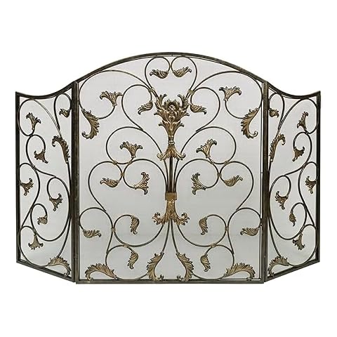 Touch of Class Decorative Mesh Fireplace Screen Cover