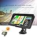GPS Navigator for Car Truck RV with Bluetooth, Latest 2025 Map 7 inch Touch Screen GPS for Car, Vehicle GPS with Speed and Red Light Warning (Black)