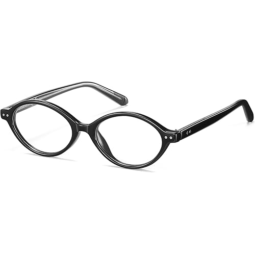 HAOLOTA Blue Light Blocking Glasses Women, Trendy Round Anti Eyestrain UV Glare TV Phone Computer Gaming Eyeglasses Liberty