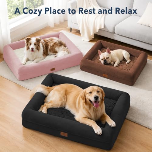 Image of XL Orthopedic Waterprood Dog Bed for Extra Large Size Dogs