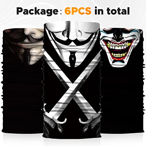 Joeyoung Headwear, Bandana, Neck Gaiter Head Wrap Headband Balaclava Magic Scarf #TOP3