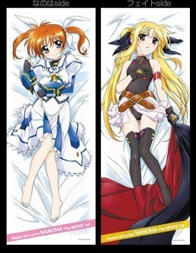 新品 リリカルなのはA's なのは&フェイト抱き枕(中学生) www